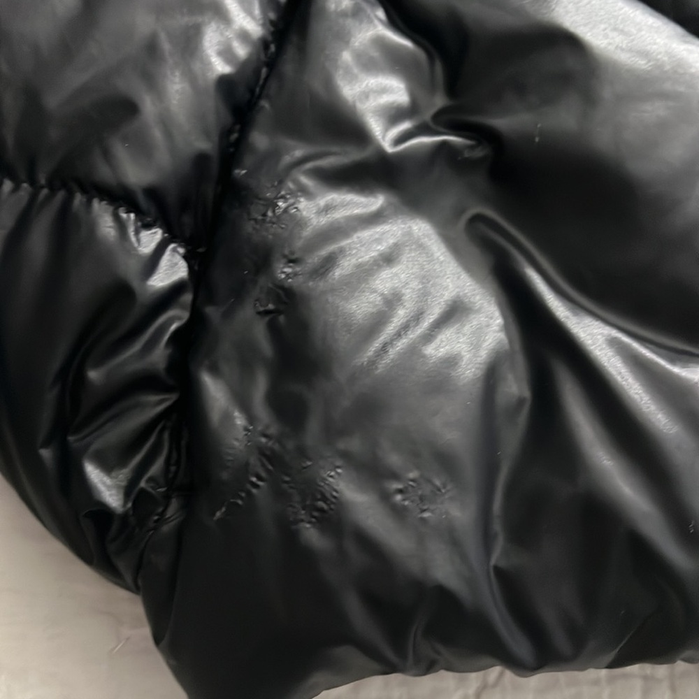 Athleta Lofty Down Puffer Jacket in Black * See description* - Picture 9 of 10